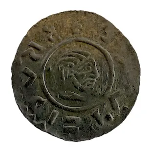 Břetislav II. (v Čechách), denár, Cach 390