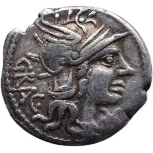 Lucius Antestius Gragulus, 136 BC, denár
