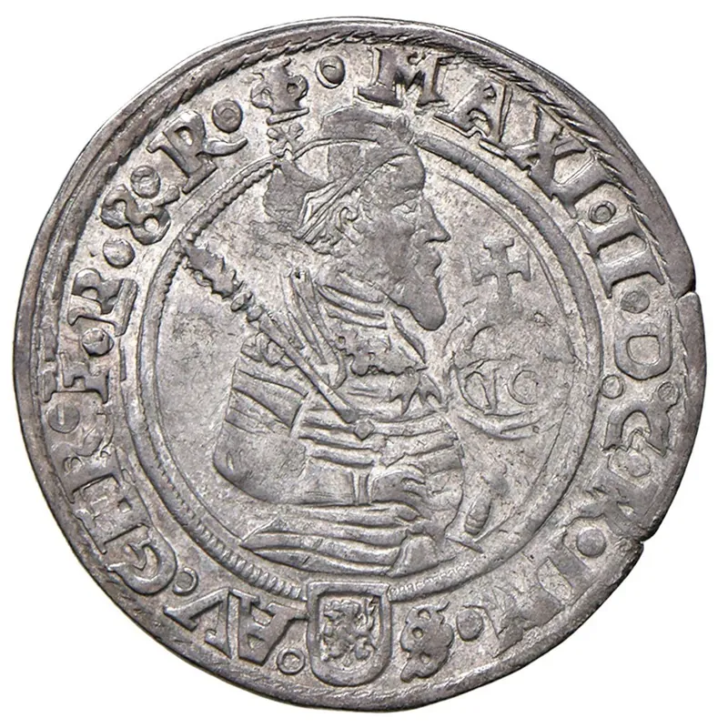 Maximilián II., 10 krejcar, 1568 Jáchymov