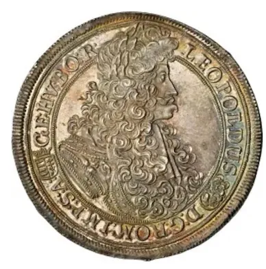 Leopold I., tolar, 1700 Kremnica, MS62