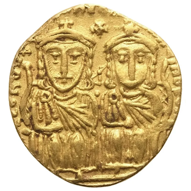 Basil I. (& Constantine), 867-886, solidus