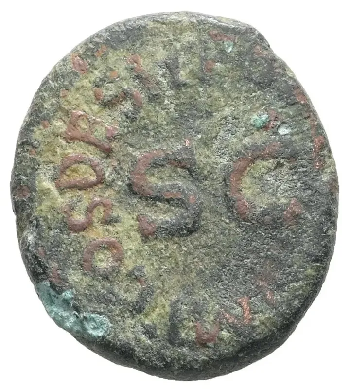 Claudius, quadrans, 41-54 Řím
