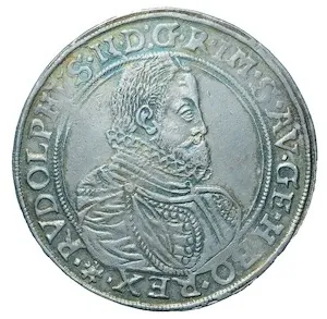 Rudolf II., tolar, 1585 České Budějovice