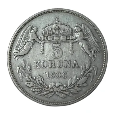 František Josef I., 5 korun, 1900 Kremnica