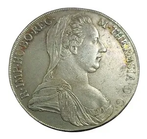 Marie Terezie, levantský tolar 1780, 1795-1853 Vídeň
