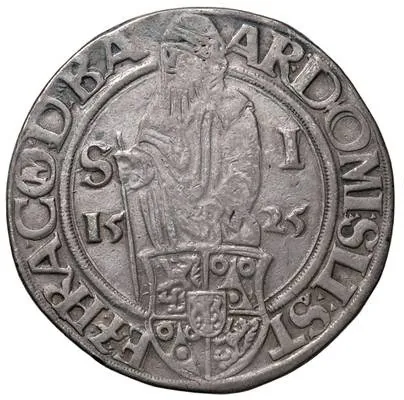 Hrabata Šlikové, 1505–1532, tolar, 1525 Jáchymov
