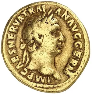 Traianus, 98-117, aureus