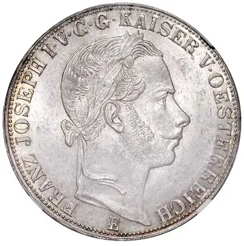 František Josef I., vereinsthaler, 1865 Karlsburg, MS63